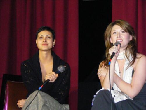 Morena Baccarin and Jewel Staite