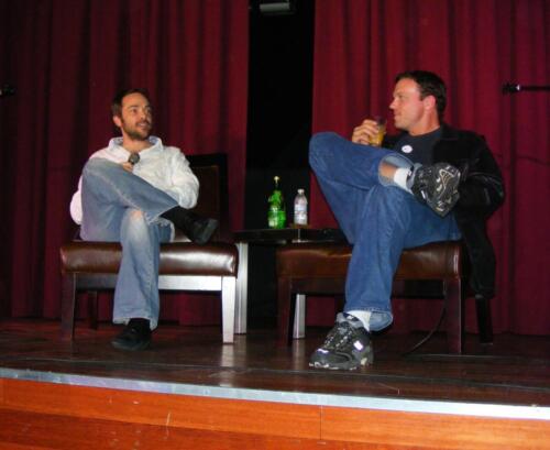 Mark Sheppard and Adam Baldwin