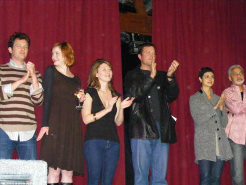 Jonathan Woodward, Christina Hendricks, Jewel Staite, Adam Baldwin, Morena Baccarin and Ron Glass