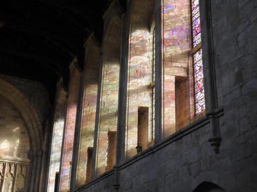 Stained Glass Windows at Bolton Abbey