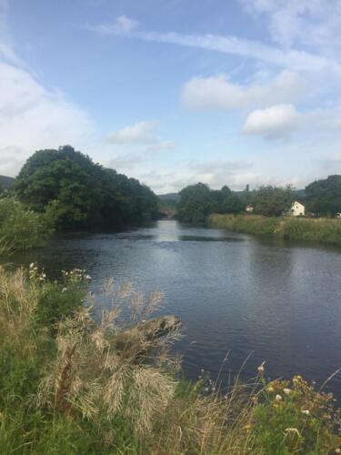 Goit Stock Falls Hike: River Aire