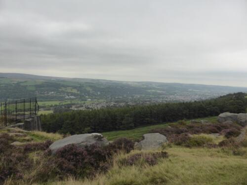 Bradford Millennium Way: Views from Addingham High Moor