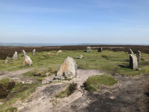 Dalesway Link Hike: Twelve Apostles Stone Circle, Burley Moor