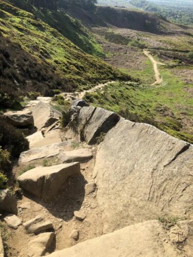 Dalesway Link Hike: Ilkley Craggs